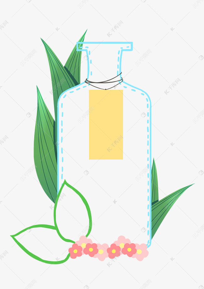 瓶子手抄报边框