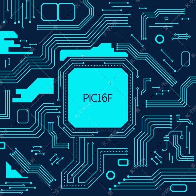 科技芯片电路板素材图片免费下载 高清装饰图案psd 千库网 图片编号