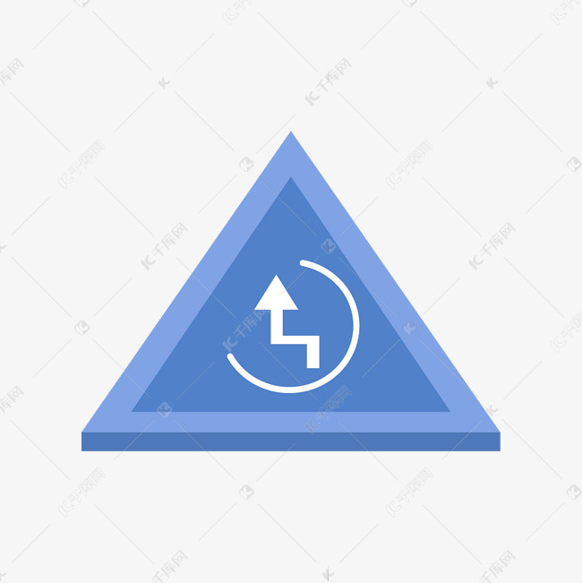 升级三角形按钮