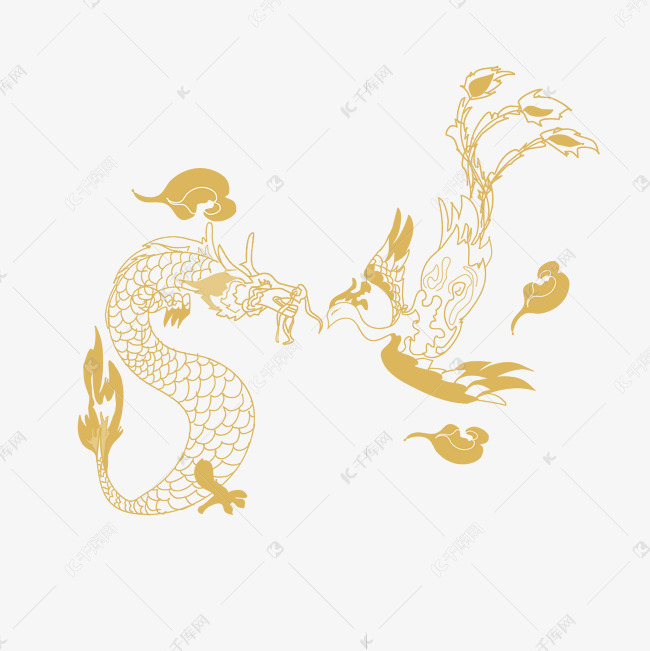 龙凤花纹素材图片免费下载-千库网