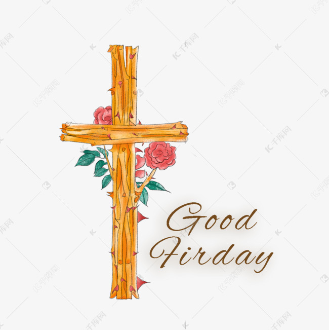 唯美星期五十字架素材图片免费下载 高清psd 千库网 图片编号