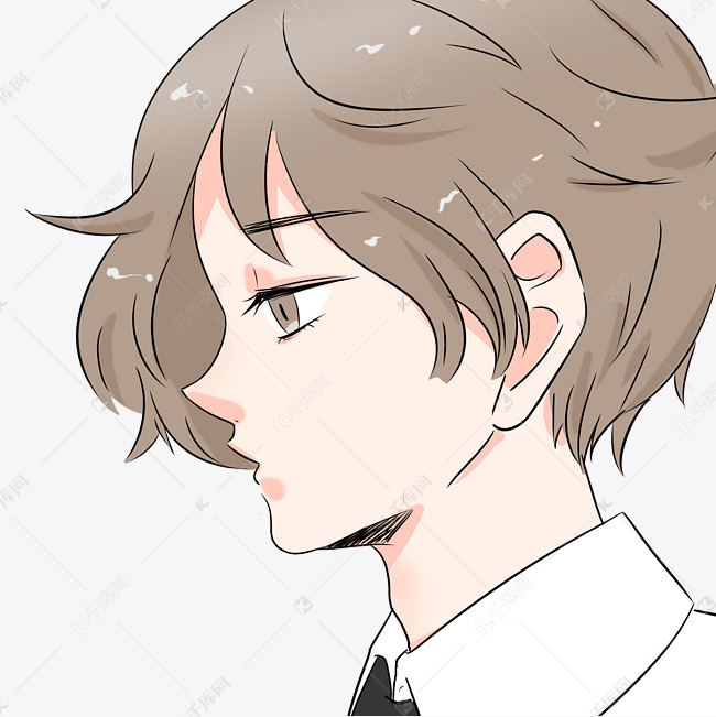 男孩侧脸