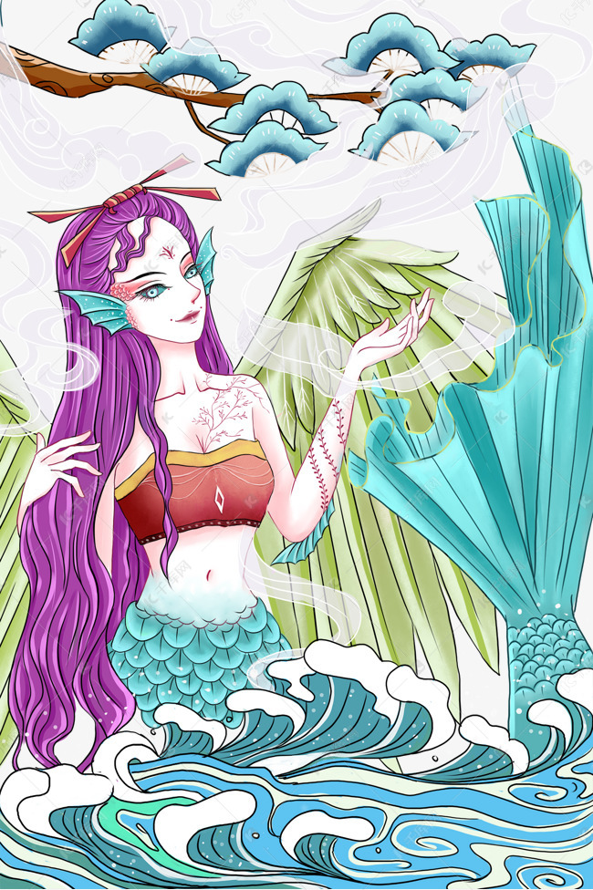 山海经妖怪系列嬴鱼