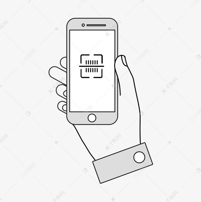 简约手机二维码扫码