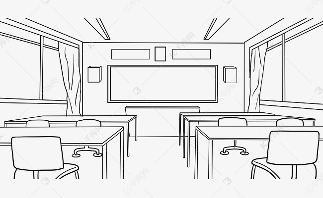 教室学习桌椅