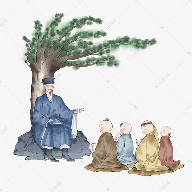 古代教学老师学生