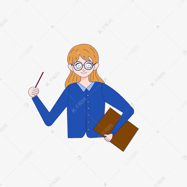 外教女教师素材图片免费下载 高清装饰图案psd 千库网 图片编号