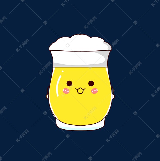 拟人啤酒
