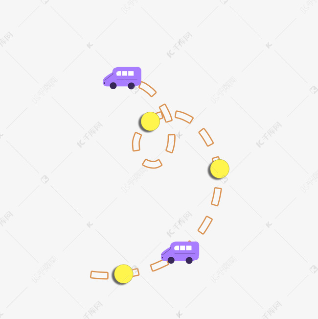 交通汽车路线图素材图片免费下载-千库网