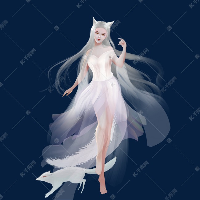 古代故事传说狐妖白狐