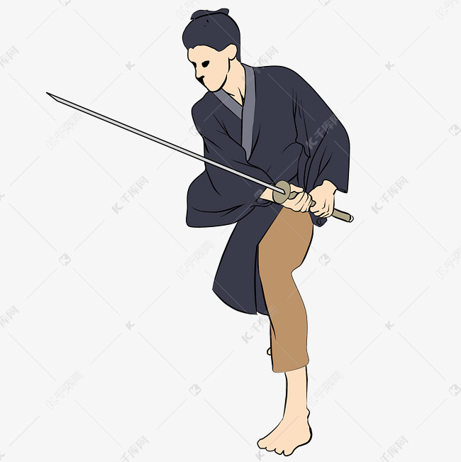 日和风日本武士