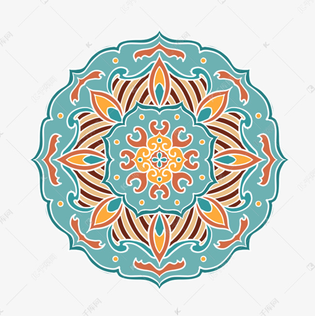 中式传统复古花纹