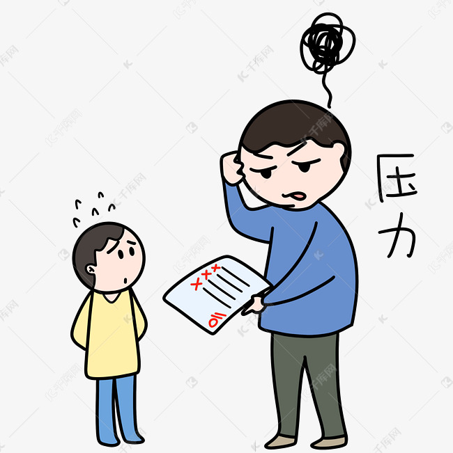 家长压力教孩子作业