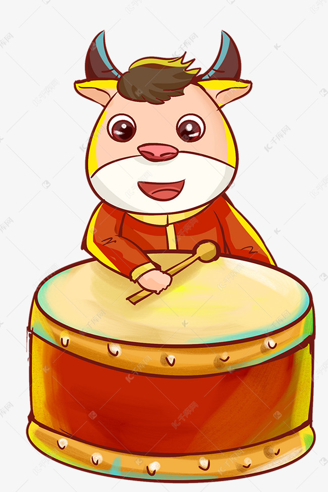 2021牛年打鼓迎新年