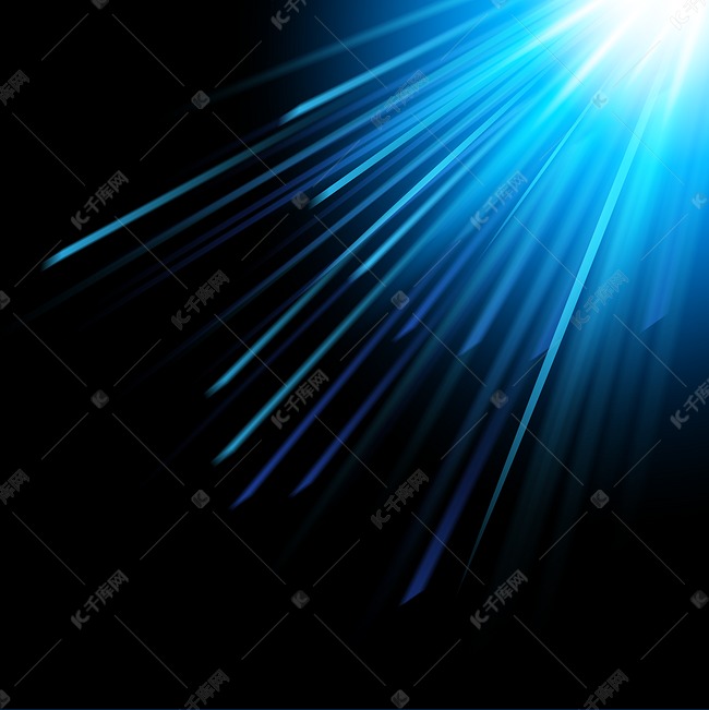 炫光光束光线线条
