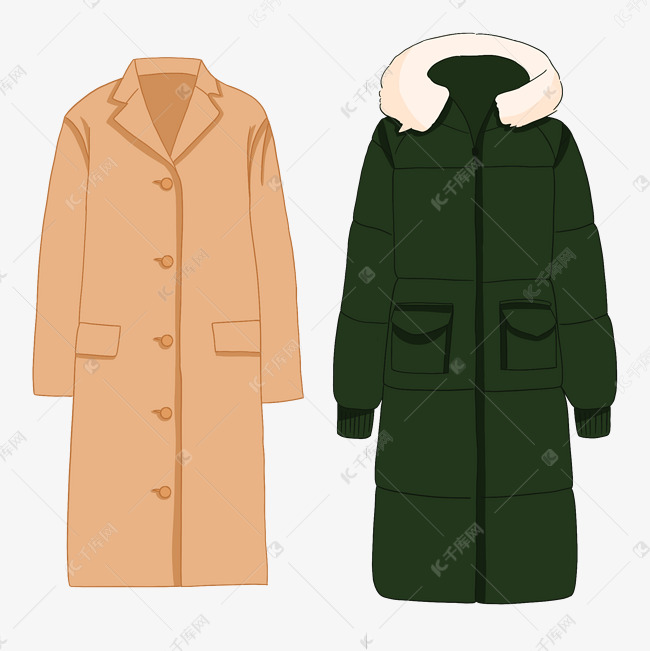 成人冬装大衣