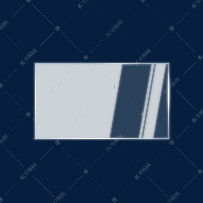 反射的白色玻璃素材图片免费下载-千库网