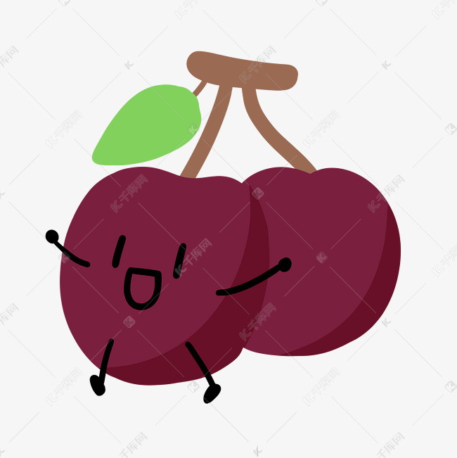 拟人樱桃车厘子