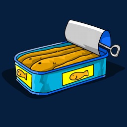 盒装沙丁鱼罐头