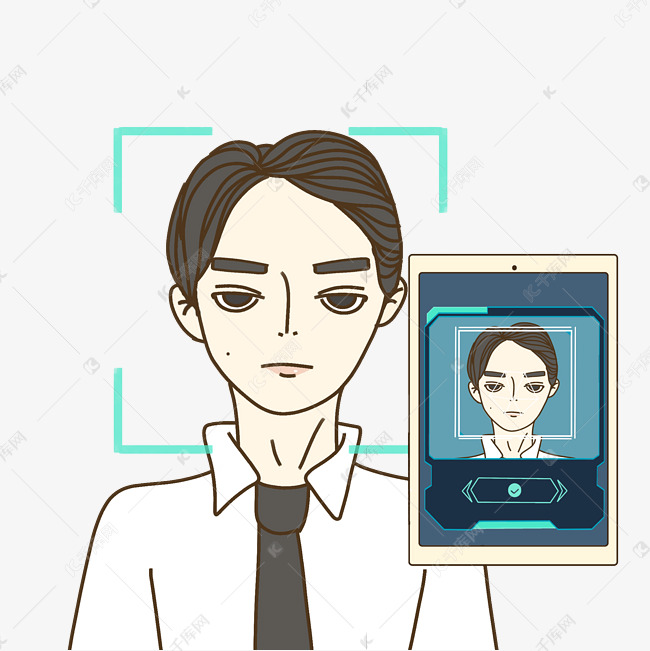 男人人脸识别