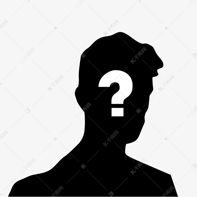 神秘人男人素材图片免费下载 高清卡通手绘psd 千库网 图片编号