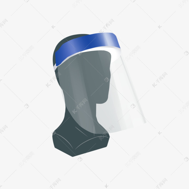 镜面卡通防护面罩