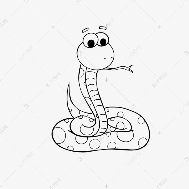 snake clipart b