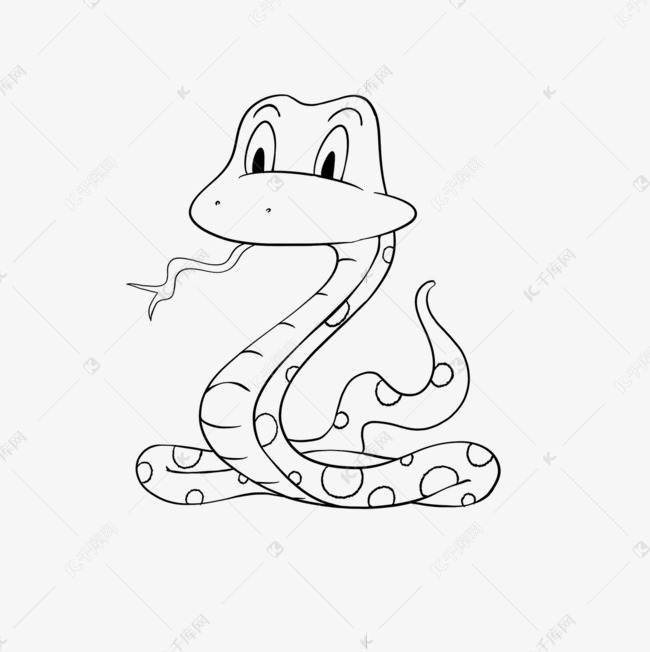 snake clipart b