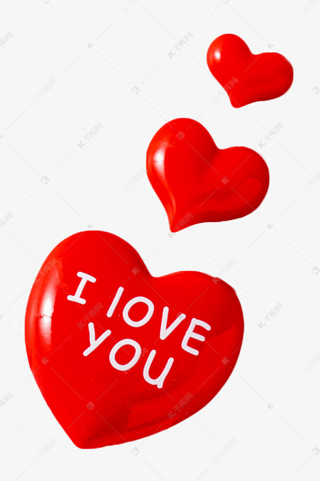 情人节红心爱心英文iloveyou