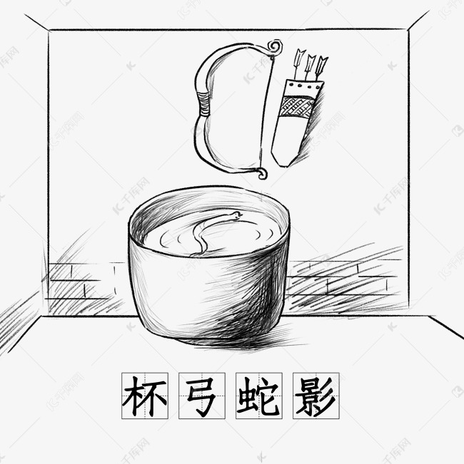 成语故事杯弓蛇影