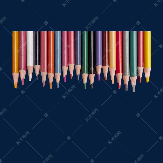 彩色铅笔素材图片免费下载 高清免抠摄影png 千库网 图片编号