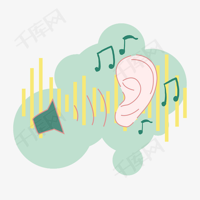声音听力测试素材图片免费下载-千库网
