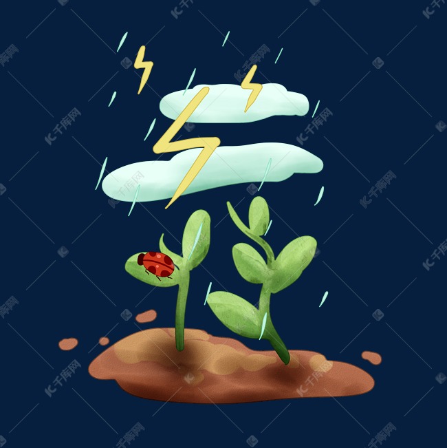 惊蛰节气打雷闪电