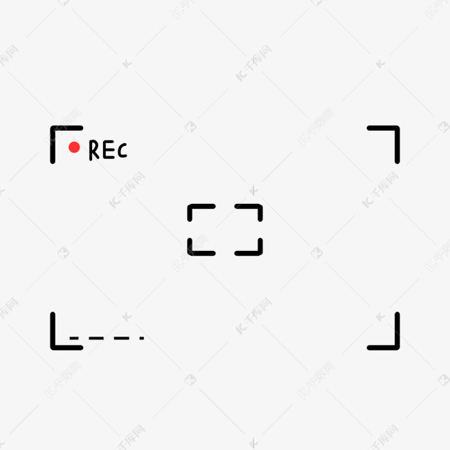 录像边框装饰边框