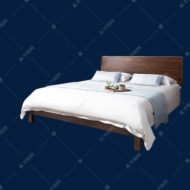 家居大床素材图片免费下载 高清免抠摄影png 千库网 图片编号