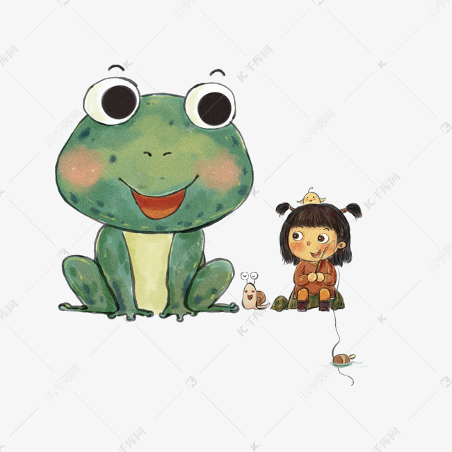 青蛙女孩