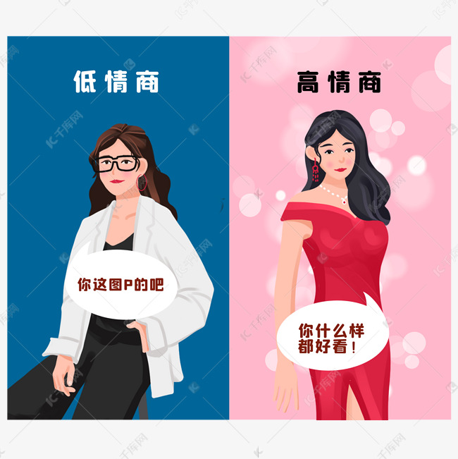 高低情商对比说话教学