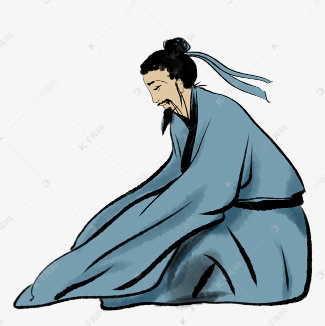 清明清明节古代人物诗人素材图片免费下载-千库网