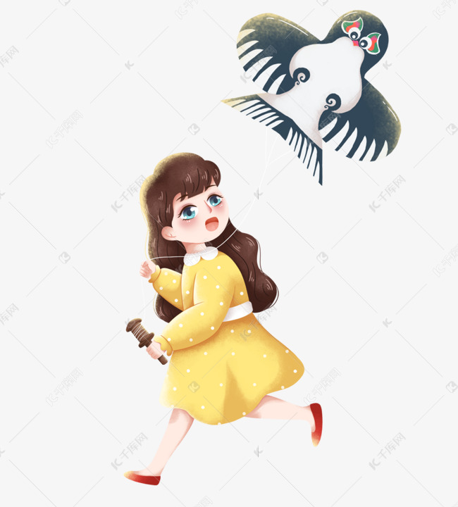春天女孩燕子