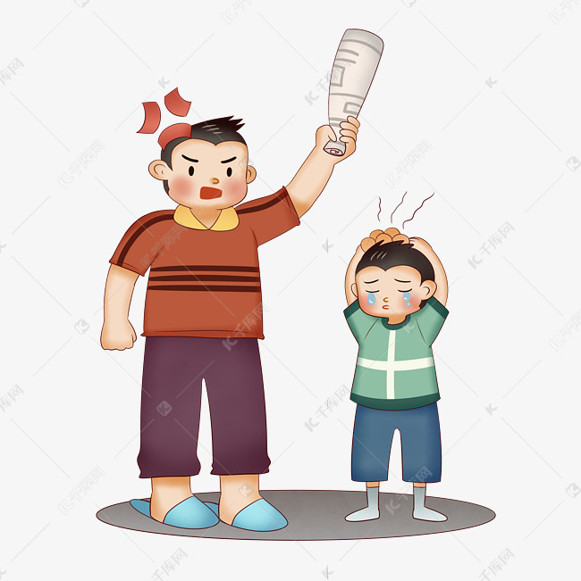 打小孩的父亲
