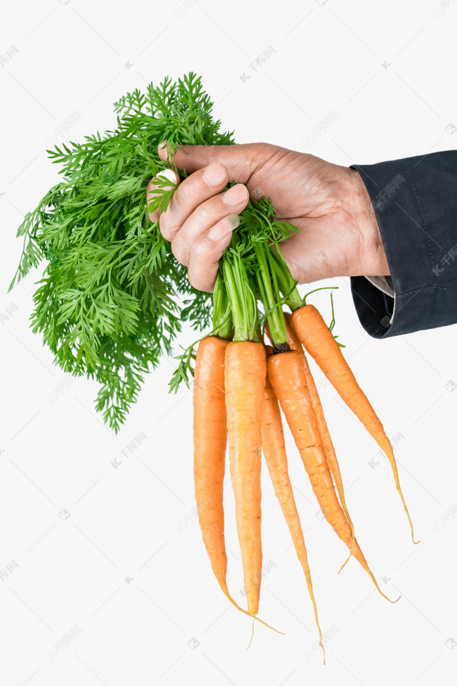 手指萝卜食物美食