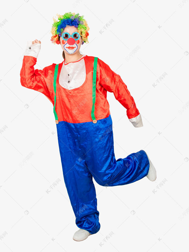 跳舞的愚人节小丑