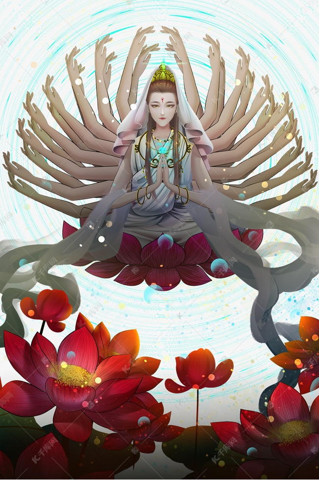 千手观音佛教菩萨宗教