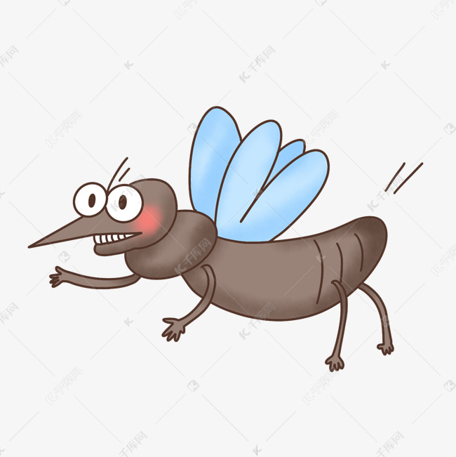 夏季夏天昆虫害虫蚊子蚊虫叮咬夜