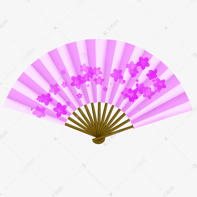 古扇折扇素材图片免费下载 高清装饰图案psd 千库网 图片编号