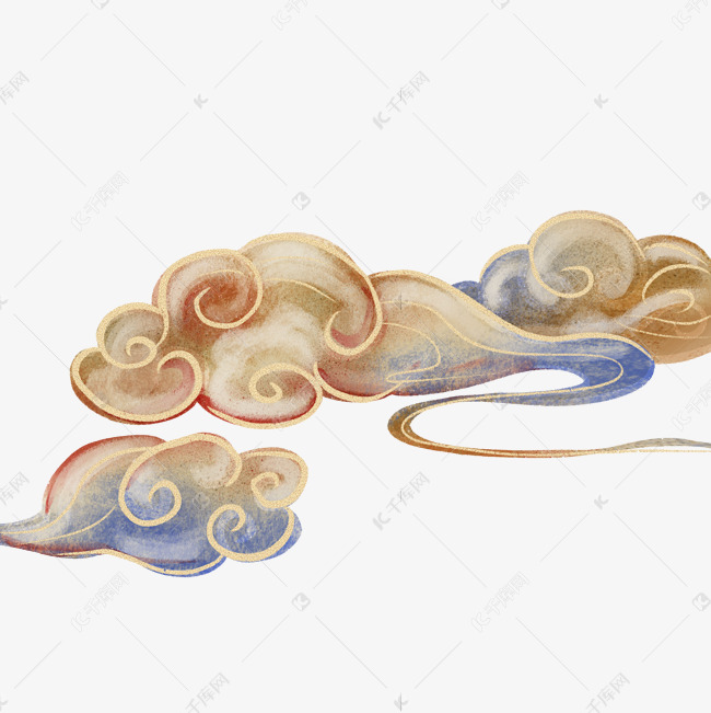 敦煌云装饰纹样