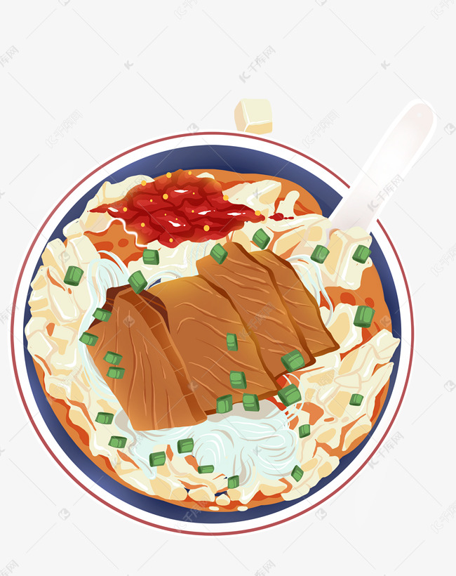 食物西安羊肉泡馍