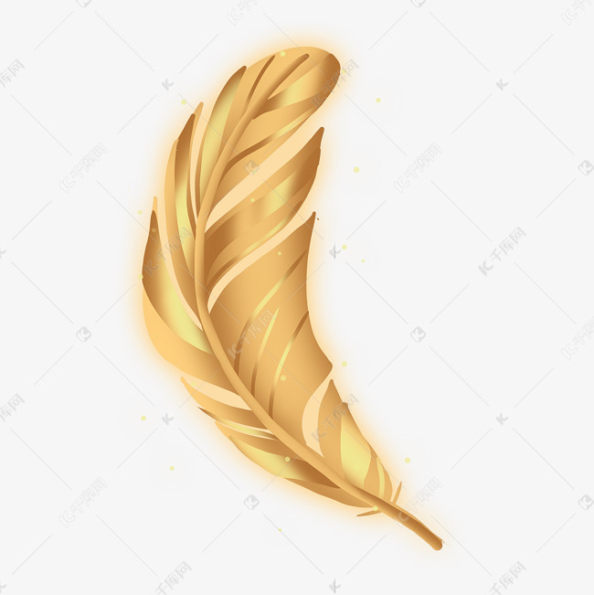 一根金色羽毛