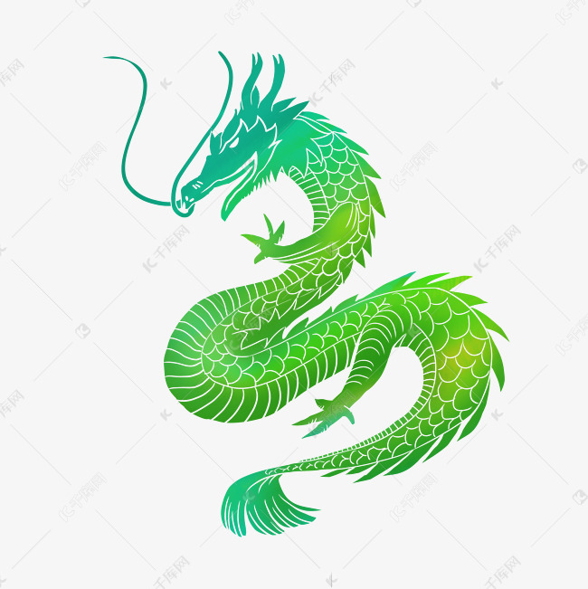 端午端午节绿龙素材图片免费下载-千库网