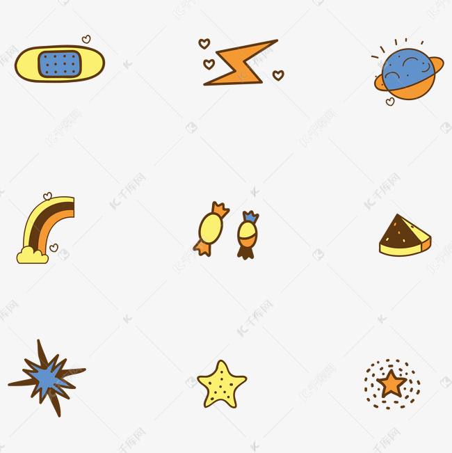 软萌可爱小装饰套图